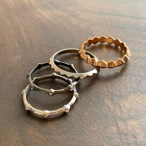 Stella & Dot Stackable Rings (4)